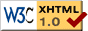 cumple XHTML 1.0