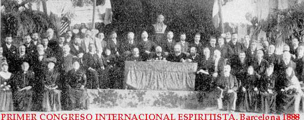 Primer Congreso Internacional Espiritista, Barcelona 1888