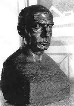 Busto de Blas Zambrano, por Emiliano Barral (1896-1937)