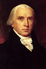 Santiago Madison 1751-1836 cuarto presidente norteamericano 1809-1817 Madison