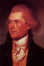 Tomás Jefferson 1743-1826 tercer presidente norteamericano 1801-1809 Jefferson