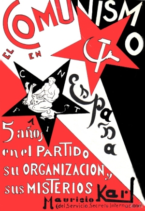 Mauricio Karl, El comunismo en España, Madrid 1932 (cubierta de la primera edición)