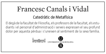 Francisco Canals Vidal 1922-2009