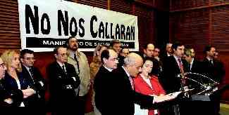 Lectura del Manifiesto de San Sebasti&aacute;n