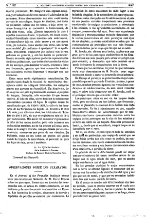 A. Niaudet, Observaciones sobre los Pararayos, 1874