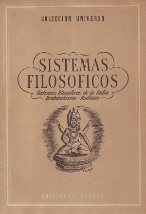 Sistemas filosóficos de la India. Brahmanismo. Budismo