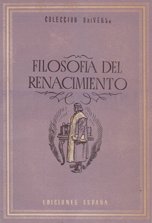 Filosofía del Renacimiento