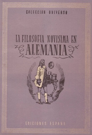 La Filosofía novísima en Alemania