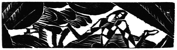 Grabado de madera de Norah Borges