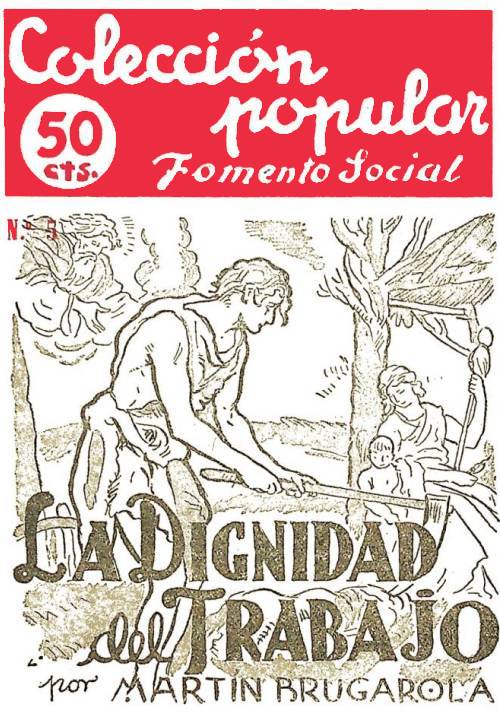 Martín Brugarola, Demostración científica de la existencia del alma, Colección popular Fomento Social, número 5, Barcelona 1945 cubierta