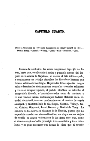 Patricio de Azc&aacute;rate Corral, Exposici&oacute;n hist&oacute;rico cr&iacute;tica de los sistemas filos&oacute;ficos modernos, Madrid 1861