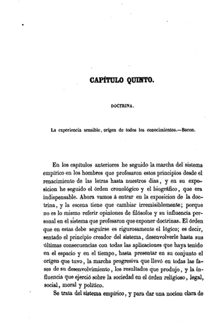 Patricio de Azcárate Corral, Exposición histórico crítica de los sistemas filosóficos modernos, Madrid 1861