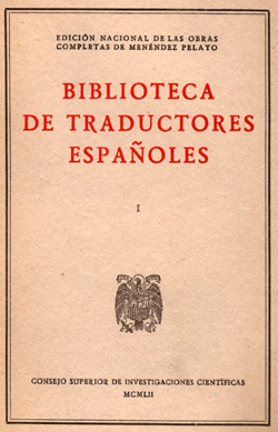 Edición nacional de las obras completas de Marcelino Menéndez Pelayo