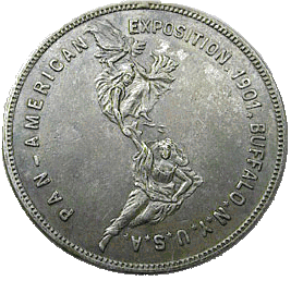 Moneda conmemorativa de la Exposición Panamericana de 1901