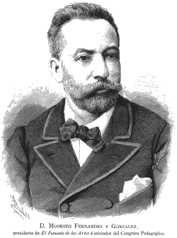 Modesto Fernández González 1838-1897