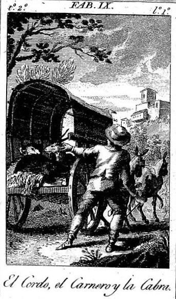 El Cerdo, el Carnero, y la Cabra, Madrid 1804