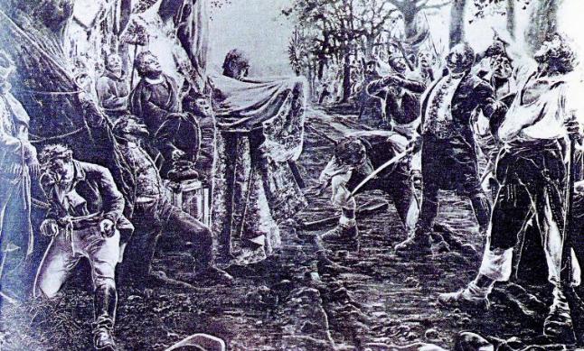 José Uría, Al suplicio los afrancesados, 1885