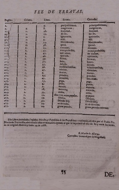 erratas