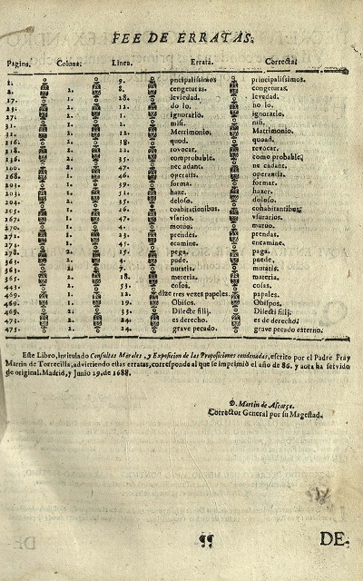 erratas