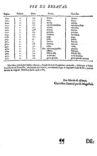 erratas