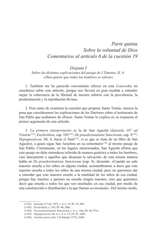 Luis de Molina, Concordia del libre arbitrio, Oviedo 2007, parte quinta