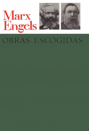 Cubierta de Marx Engels, Obras escogidas, Progreso, Moscú 1975, 831 páginas