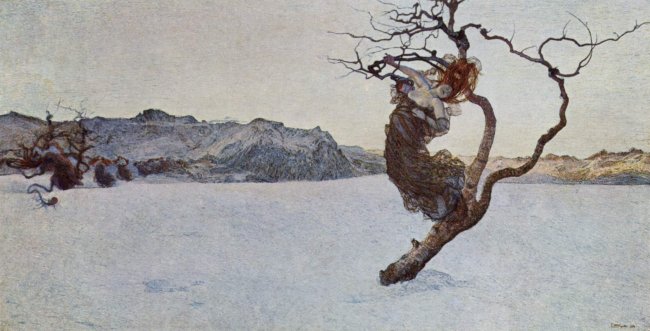 cuadro de Segantini