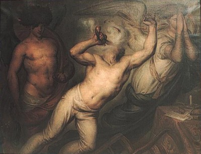 El suicida, por Wiertz