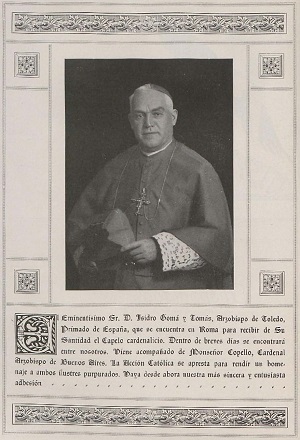 Isidro Gomá y Tomás, Arzobispo de Toledo, primado de España pagina 0504
