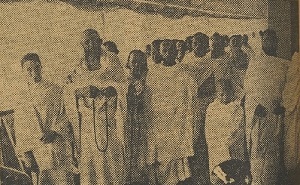 Peregrinos del Protectorado español en Marruecos, a bordo del “Marqués de Comillas”, en su viaje a La Meca foto
