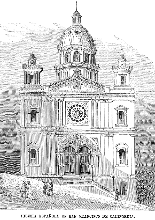 Iglesia española en San Francisco