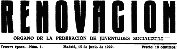 Renovación 15 junio 1929