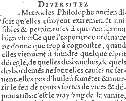 Les diversitez de Messire Jean-Pierre Camus, 1609