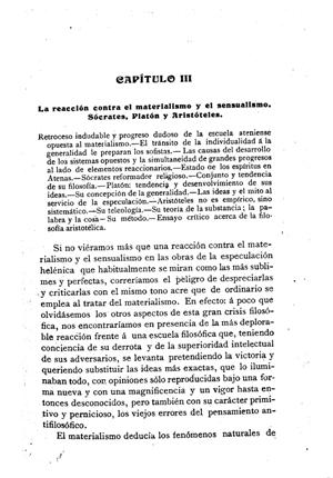 Federico Alberto Lange, Historia del materialismo, La reacción contra el materialismo y el sensualismo. Sócrates, Platón y Aristóteles
