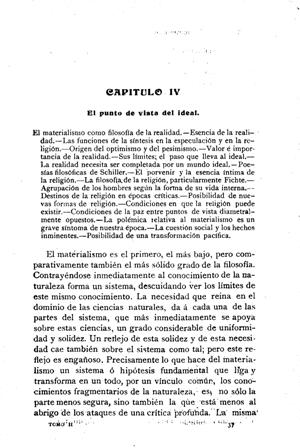 Federico Alberto Lange, Historia del materialismo, El punto de vista del ideal