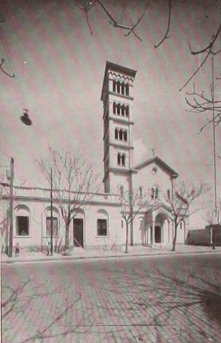 Iglesia de la Santa Cruz. Álbum del XXXII Congreso Eucarístico Internacional, Buenos Aires 1935 iglesias