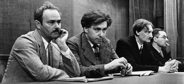 Asistentes al Congreso internacional de escritores para la defensa de la Cultura