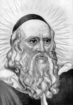 Ram&oacute;n Lull (fragmento de un retablo, obra del pintor mallorqu&iacute;n Pedro Barcel&oacute;)