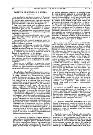 [Boletines, miscel&aacute;nea, ...], 1874