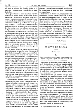 Un testigo ocular, El Sitio de Bilbao, 1874