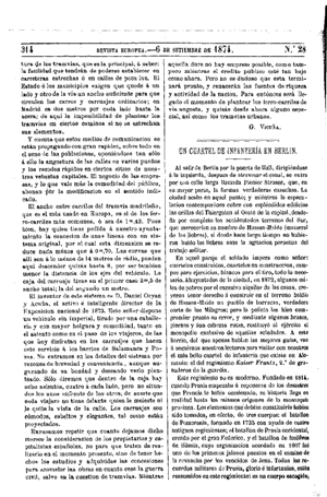 «Bulletin de la r&eacute;union des Officiers», Un cuartel de infanter&iacute;a en Berl&iacute;n, 1874