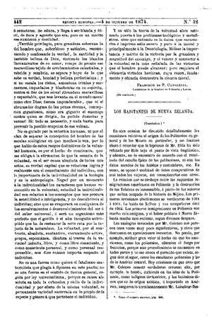 A. de Quatrefages, Los habitantes de Nueva Zelanda, 1874