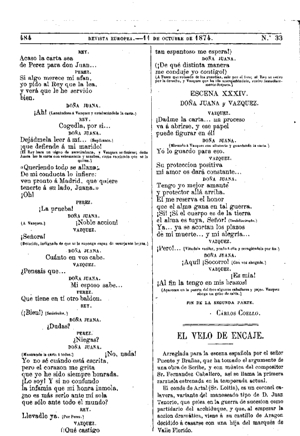 N., El velo de Encaje, 1874