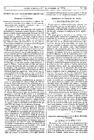 [Boletines, miscelánea, ...], 1874