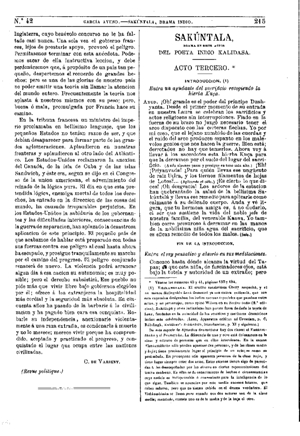 Francisco García Ayuso, Sakúntala, 1874