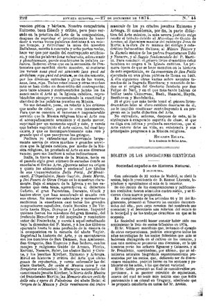 [Boletines, miscel&aacute;nea, ...], 1874