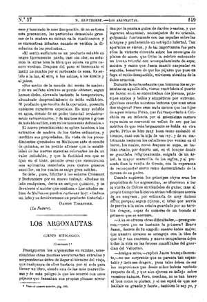 Nataniel Hawthorne, Los Argonautas, 1875