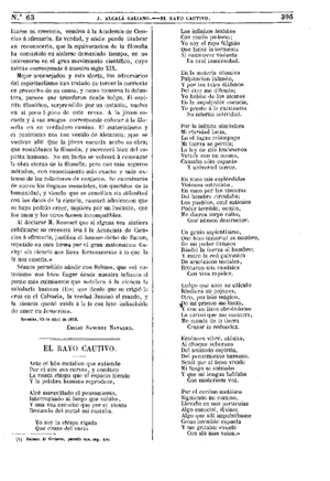 Jos&eacute; Alcal&aacute; Galiano, El rayo cautivo, 1875