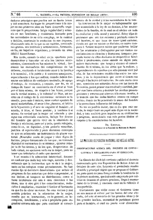 Gabriel Maureta, La próxima exposición de Bellas Artes, 1875