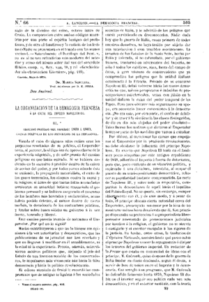 Anatolio Langlois, La organizaci&oacute;n de la demagogia francesa a la ca&iacute;da del imperio napole&oacute;nico, 1875